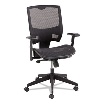 Alera® Alera Epoch Series Suspension Mesh Multifunction Chair, Supports Up To 275 Lb, 16.25" To 21.06" Seat Height, Black freeshipping - TVN Wholesale